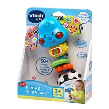VTech Rattle and Sing Puppy for Interactive Play