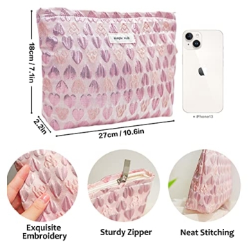 STARDW Makeup Bag - Stylish Travel Organizer for All