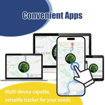 Subscription-Free GPS Tracker for Vehicles, Pets, Kids