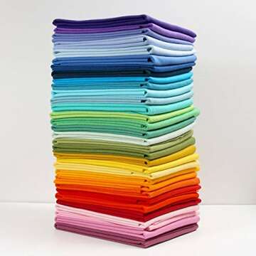 Luxurious Midnight Wool Blend Felt Fabric for Crafts