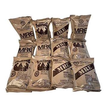 Military MRE Go Bag with Ruck Sack - 24 US MREs