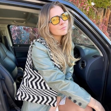 Trendy Oversized Orange Sunglasses Unisex Retro Style 2021