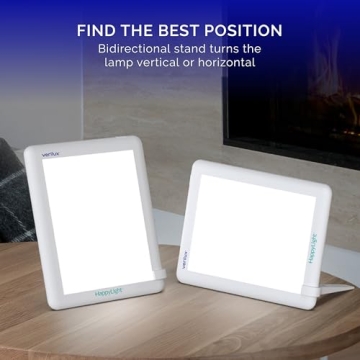 Verilux HappyLight Lucent - One-Touch Mood Boosting Lamp