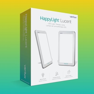 Verilux HappyLight Lucent - One-Touch Mood Boosting Lamp