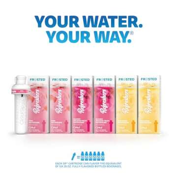 Cirkul Frosted Refreshers Variety Pack, 6-pack (2 Pink, 2 Mango Dragon Fruit, 2 Paradise)