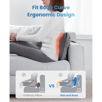 EZBack Plus Massager with Heat and Remote for Relaxation