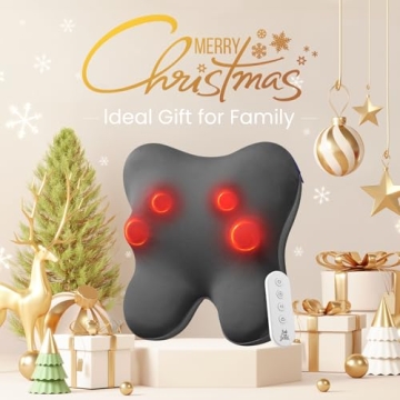 EZBack Plus Massager with Heat and Remote for Relaxation