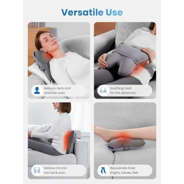 EZBack Plus Massager with Heat and Remote for Relaxation