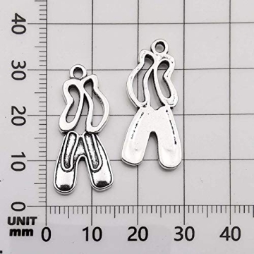 Youdiyla Ballet Charms Collection for Jewelry Making