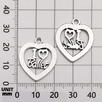 Youdiyla Ballet Charms Collection for Jewelry Making
