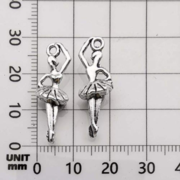 Youdiyla Ballet Charms Collection for Jewelry Making