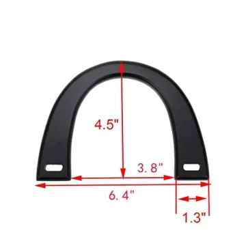 Geesatis 2PCS Wooden Purse Handles - Craft Your Style