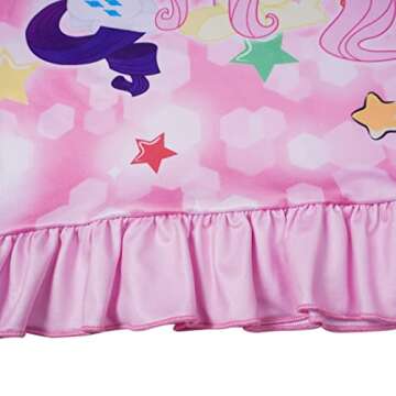LEMONBABY Little Girls Princess Unicorn Nightgown Dress Summer Casual Shirtdress Pajamas Sleepwear N...