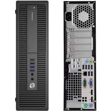 HP EliteDesk 800 G2 SFF Desktop PC Intel Core i5 6th Gen