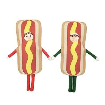 LovelfStory Elf Accessories Clothes,Hot Dog Couture Outfits for Boy or Girl Elf Doll, Doll is not Included.