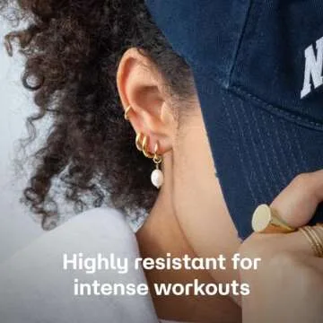 Trendy Waterproof Hoop Earrings - Hey Harper Jewelry