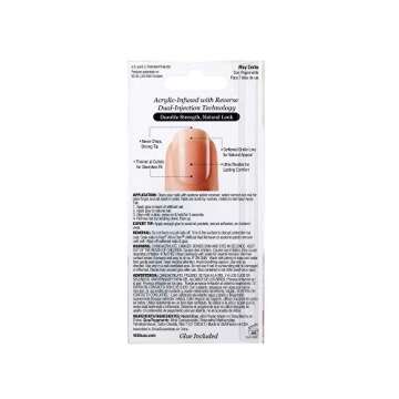 Kiss Salon Acrylic Nude French Nails 28 Count (Breathtaking) (3 Pack)