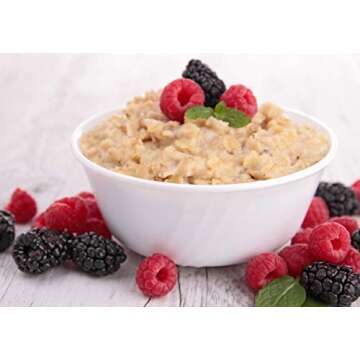 Food to Live Organic Spelt Flakes, 4 Pounds - Rolled Spelt Made from Whole Grain Non-GMO Berries, Uncooked, Raw Whole Foods, Vegan, Kosher, Bulk, Great for Breakfast Cereal and Granola.