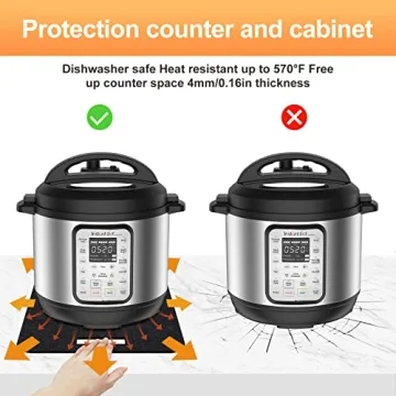 SIUDANGKA Heat Resistant Mat for Air Fryer","