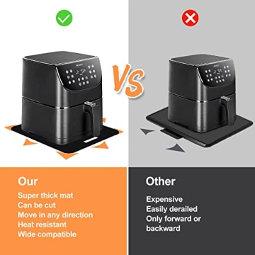 SIUDANGKA Heat Resistant Mat for Air Fryer","
