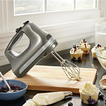 KitchenAid 5-Speed Ultra Power Hand Mixer - Elegant & Efficient