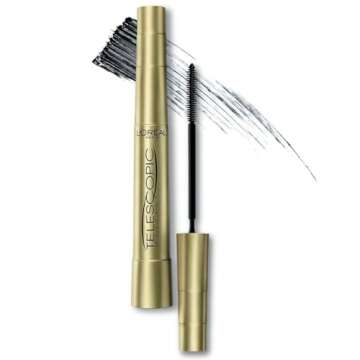 2 x L'Oreal Paris Telescopic High Precision Flexible 8ml Mascara - Black