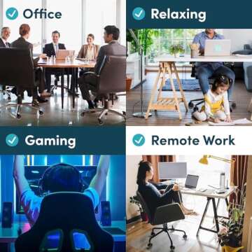 Lifelong Office Chair Wheels for Smooth Gliding on Floors