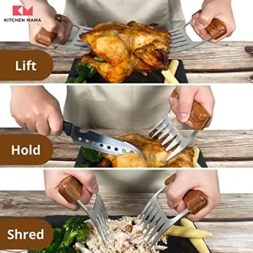 Kitchen Mama Meat Claws: Perfect Shredder for BBQ Lovers