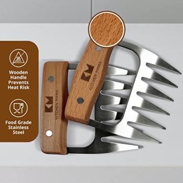Kitchen Mama Meat Claws: Perfect Shredder for BBQ Lovers