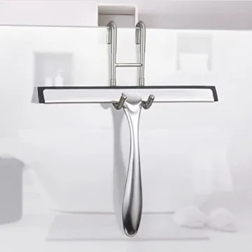 Haitis Stylish Over Shower Glass Door Hooks for Bathing Accessories