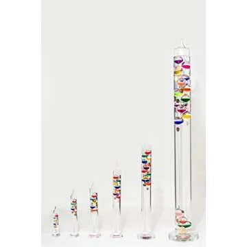 Glassic Gifts® Galileo Thermometer (17" Tall)