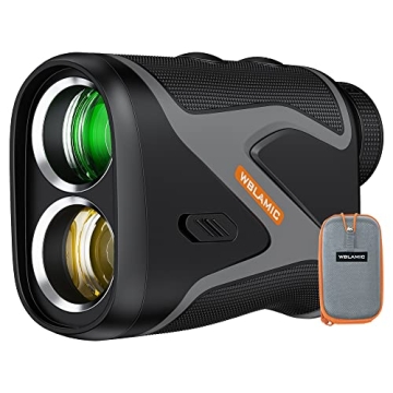 1100 Yards Golf Rangefinder with Slope, WBLAMIC Laser Range Finder for Golfing & Hunting with Flag P...