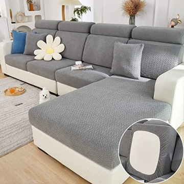 Yoovat Magic Sofa Covers - Stretchable, Wear-Resistant Slipcovers for Your Sofa, M Size, Texture-Gra...