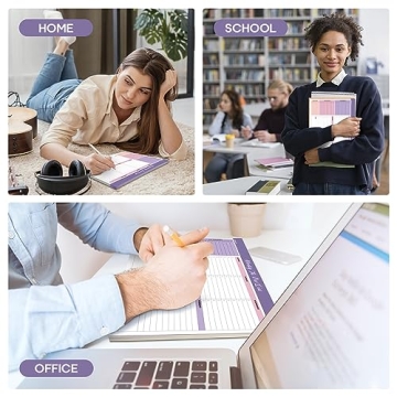 Undated Weekly To-Do Notepad 52 Sheets Work Home Planner