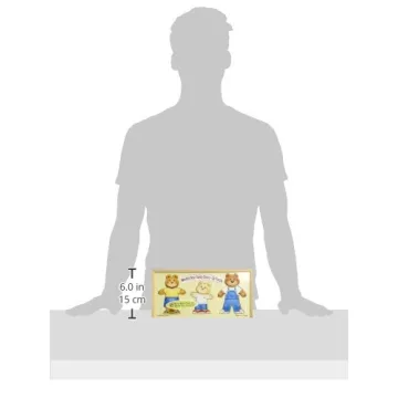 Melissa & Doug Bear Family Dress-Up Puzzle - Fun & Educational