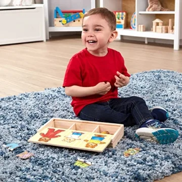 Melissa & Doug Bear Family Dress-Up Puzzle - Fun & Educational