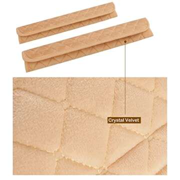 HighnessHwoo Extra Long Seatbelt Covers for Adults Kids Women & Men, Soft Car Seat Belt Strap Cushion for Sedan, SUV, Trucks, Shoulder Neck Chest Protector Pads, Auto Accessories, 1pc, Black, 33.5in