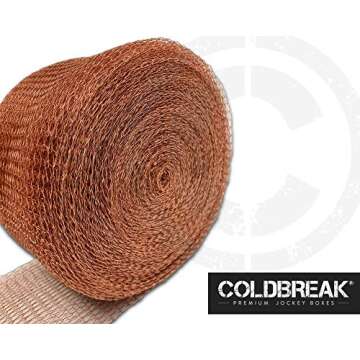 Coldbreak MESH100 Mesh, 5" x 100', Pure 100% Copper, USA Made