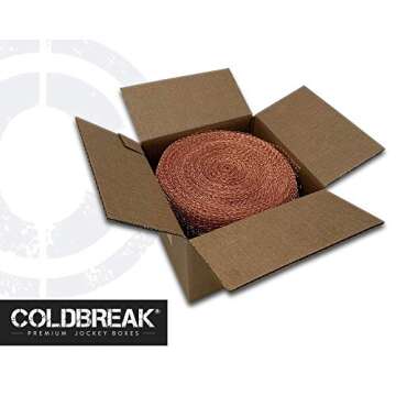 Coldbreak MESH100 Mesh, 5" x 100', Pure 100% Copper, USA Made