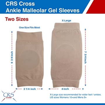 CRS Cross Ankle Gel Sleeves: Ultimate Comfort for All