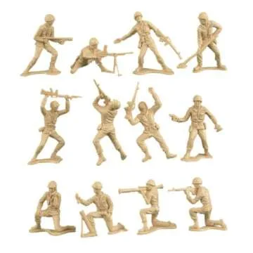 TimMee USA Made Plastic Army Men - 100 Soldier Set