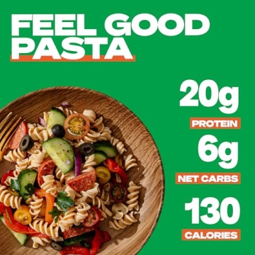 Kaizen Low Carb Keto Pasta Fusilli - High Protein and Gluten-Free