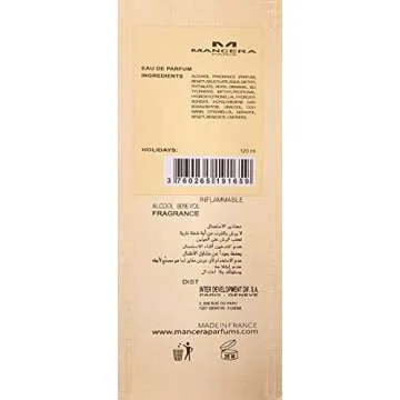 MANCERA Eau De Parfum Spray, Holidays, 4 Fl Oz