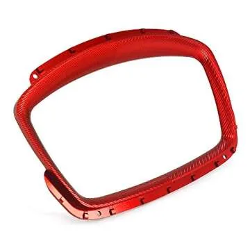 HEINMO Motorcycle Dash Gauges Speedometers Instrument Frame Cover Protector Sunshade Meter Cover for GTS 250 300 HPE 2018 2019 2020 2021 (Red)