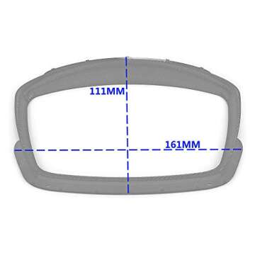 HEINMO Motorcycle Dash Gauges Speedometers Instrument Frame Cover Protector Sunshade Meter Cover for GTS 250 300 HPE 2018 2019 2020 2021 (Red)