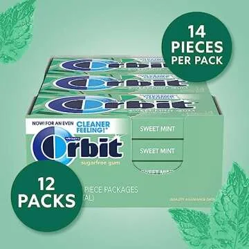 Buy ORBIT Sweet Mint Sugar Free Gum in Bulk