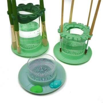 Paint Brush Cleaner & Rinse Cup for Fine Art