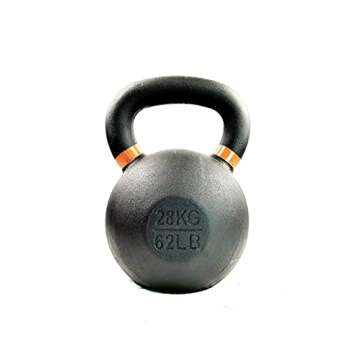 Bolt Fitness Kettlebell with Handle SINGLE (4 kg, 6 kg, 8 kg, 10 kg, 12 kg, 16 kg, 20 kg, 28 kg, 36 kg) Home Gym Fitness Equipment Accessories (12)