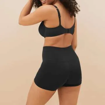 LALESTE Anti Chafing Slip Shorts for Women Under Dress Smooth Seamless Boxer Briefs Long Leg Boyshorts Underwear