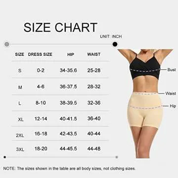 LALESTE Anti Chafing Slip Shorts for Women Under Dress Smooth Seamless Boxer Briefs Long Leg Boyshorts Underwear